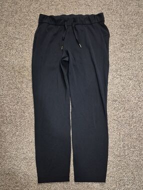 Lululemon Athletica On The Fly Black Full Length Pants Size 6